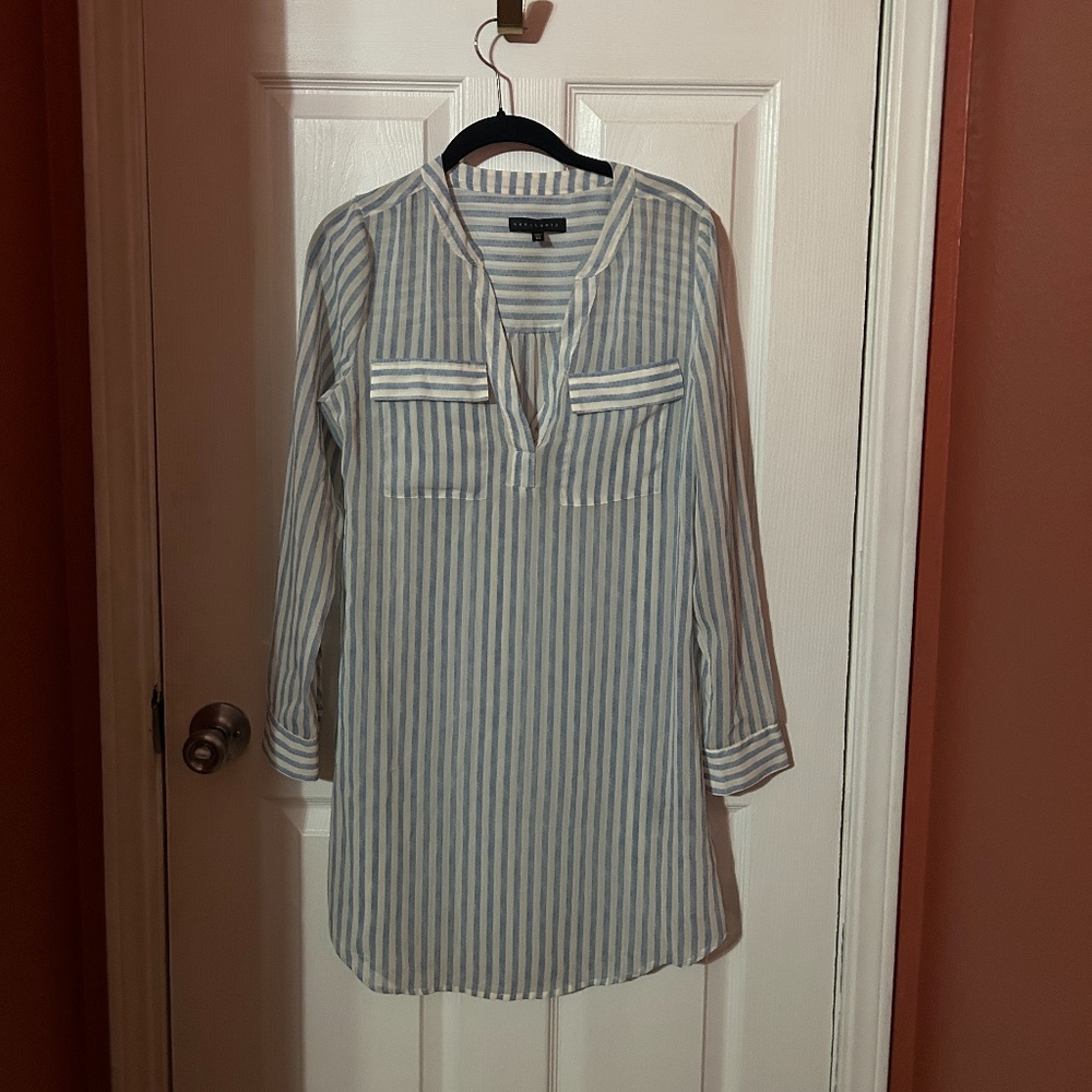 SANCTUARY TUNIC EXTRA SMALL STRIP DRESS WOMENS XS